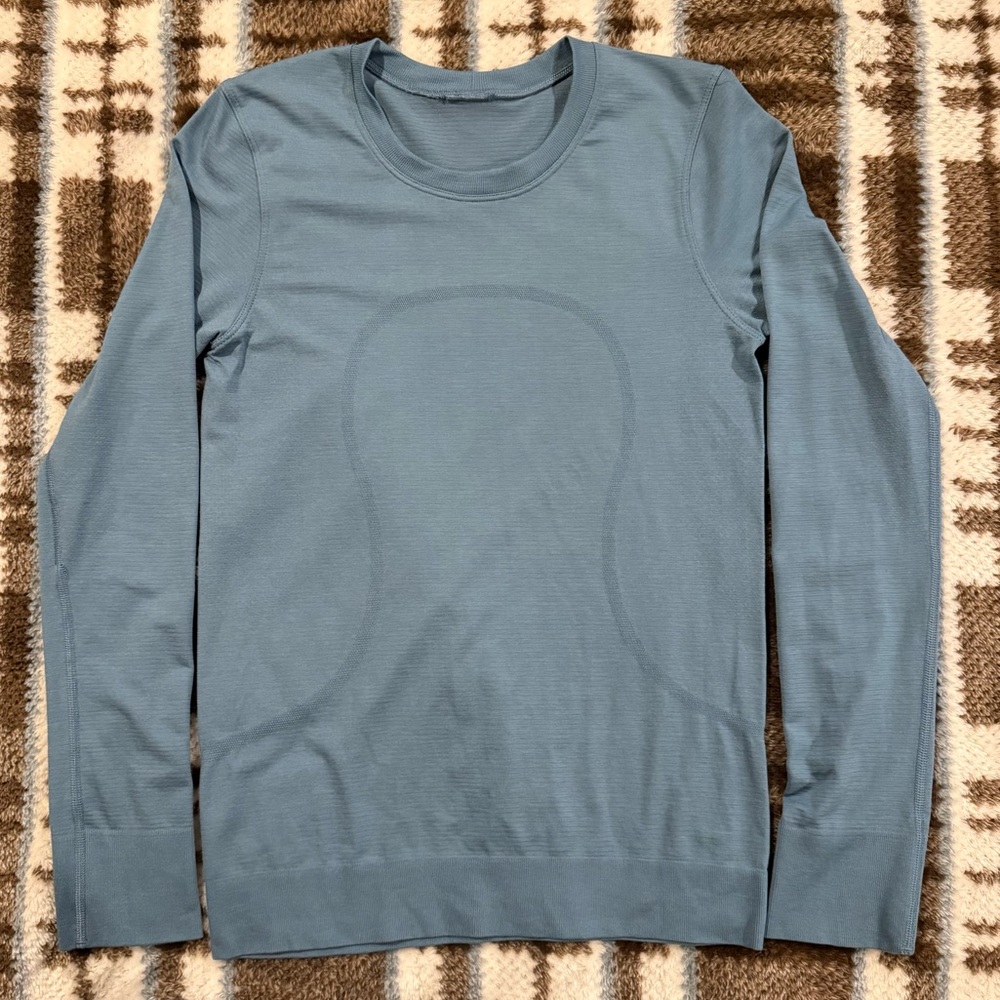 Lululemon Swiftly Relaxed-Long Sleeve-Blue